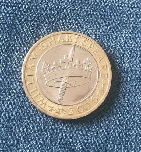 Coin two pound - coin,