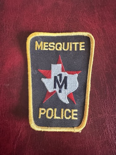 Mesquite police dept badge - mesquite,