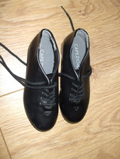 Capezio   Tic Tap Toe Teletone Black Tap Shoes - UK 11 M