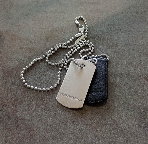 Emporio armani necklace solid - emporio,