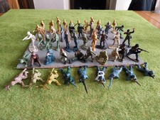 Airfix, Matchbox, Other Makes 1/32 Scale Soldiers. Mostly WW2 Assorted Mix