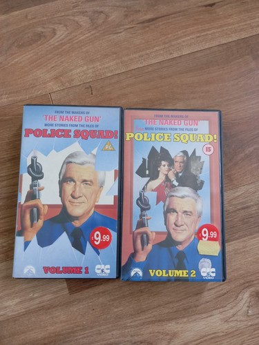 Police squad series - series, vhs