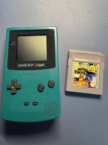 Teal blue nintendo gameboy - teal,