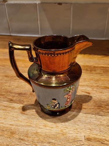 Vintage lustre ware copper - lustre,