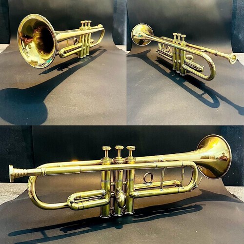 Polished brass trumpet - polished,
