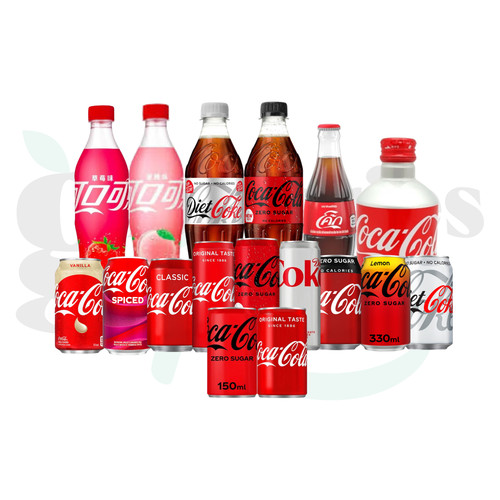 Coca cola fizzy drinks - coca,