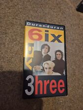 Duran Duran - Six By Three 6ix By 3hree VHS Video - Very good condition