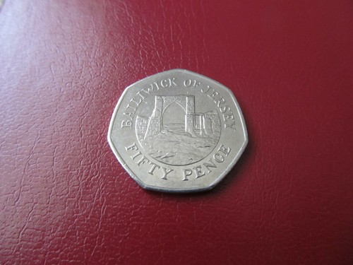 Bailiwick jersey 50p coin - bailiwick,