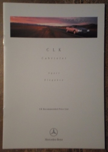 Mercedes benz clk - clk, cabriolet