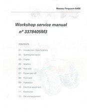 Massey Ferguson Tractor 6470