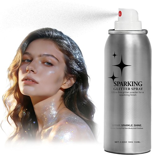 Glitter hair spray body - glitter,