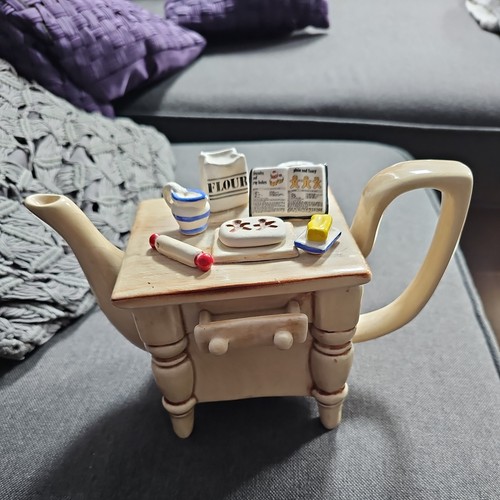 Vintage baking day teapot - vintage,