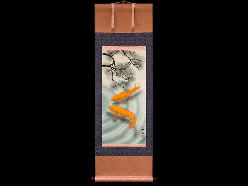 Vintage japanese kakejiku - japanese,