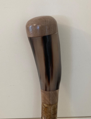 Cow horn and teak handle - cow,