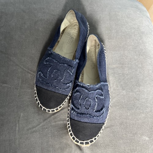 Chanel classic blue canvas - chanel,