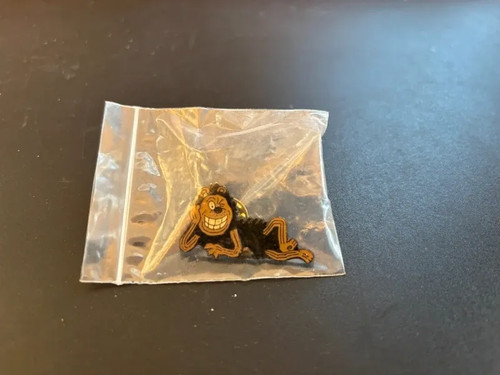 Vintage gnasher enamel pin - enamel,