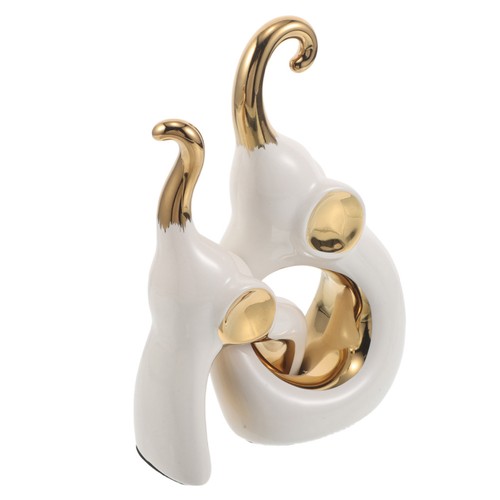 Pair white ceramic - of,