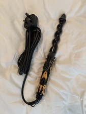 Mark Hill Salon Wicked Waver Hot Hair Tong Barrel Wand Ltd Edition Tiger Print