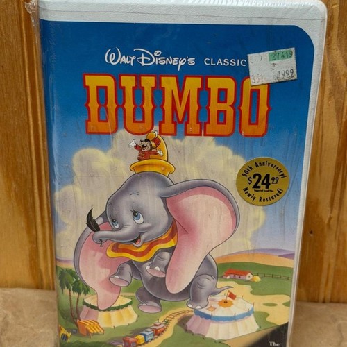 Dumbo vhs 1991 - vhs, black