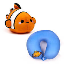2-in-1 Swapseazzz Travel Pillow and Plush Toy - Finley the Clownfish Adoramals O