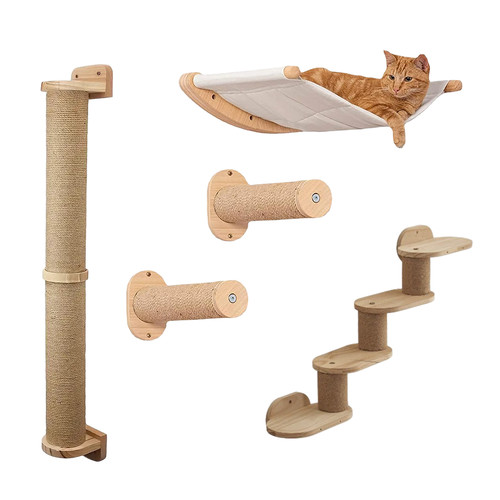 Cat wall mounted furniture - mounted,