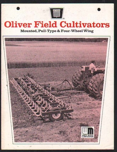 Oliver tractor field - oliver,