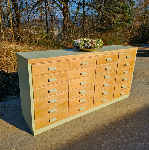 Antique old apothecary cabinet - antique,