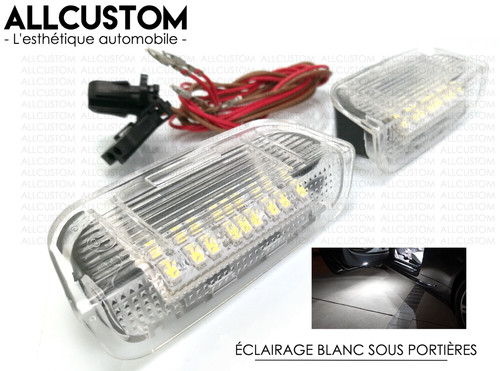 Led lights white - white, door