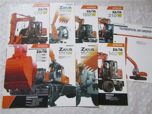 Brochures hitachi zaxis 130 - 9,