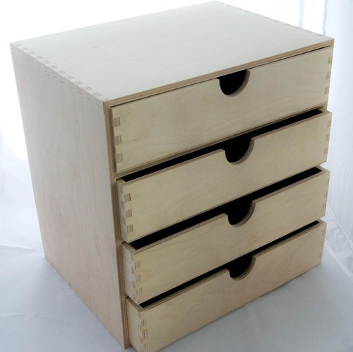Plain wooden cupboard - 1, x
