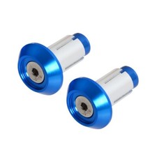 BLUE HANDLEBAR BAR ENDS SHERCO