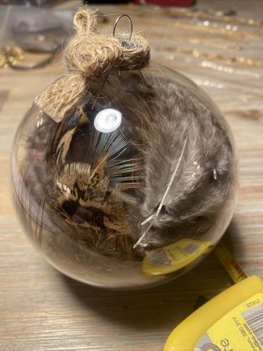 Pheasant feather bauble - pheasant,