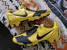 Nike Total 90 Shoot II FG men’s football boots 7 UK yellow T90 laser retro rare 