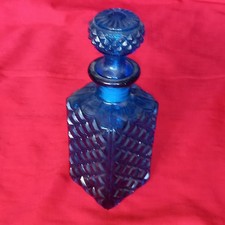 Retro 1960s blue glass - retro,