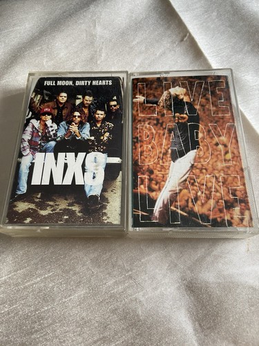 Inxs cassettes live baby - cassettes,