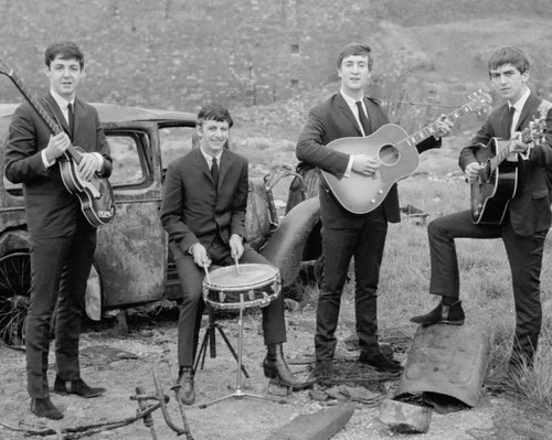The beatles black white - beatles,