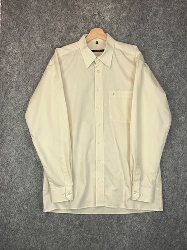 Eterna mens shirt - 16.5, cream
