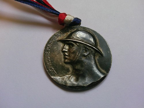 Ww1 italian bronze tribute - ww1,