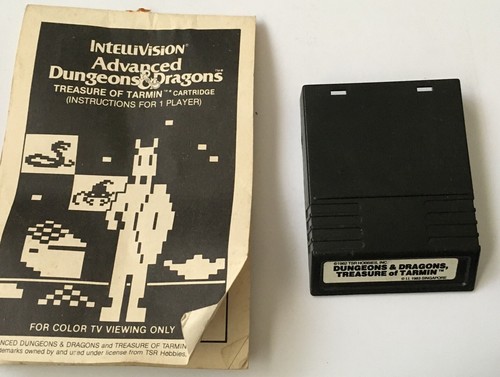Mattel intellivision game - mattel,
