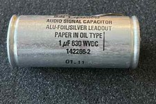 JENSEN 1uF 630V CAPACITOR. ALU