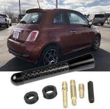 3'' inch Short Black Carbon