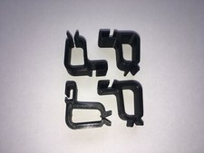 4x Fluval Roma fish tank clips