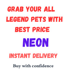 Adopt Today!  | Mega Fly Ride Neon EGG ✨SAME DAY DELIVERY✨