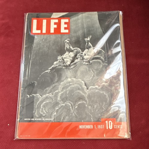Life magazine november 1937 - life,
