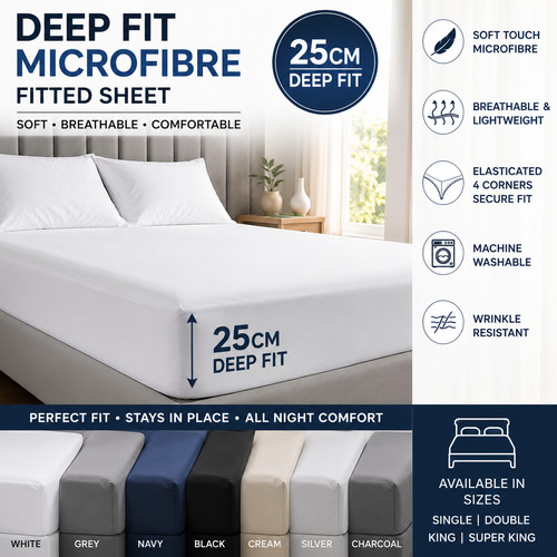 Full fitted bed - full, extra