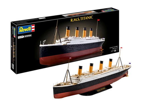 Revell titanic click - titanic,