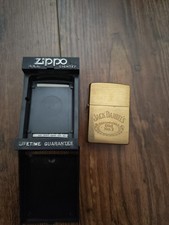 Zippo.Brass Jack Daniels