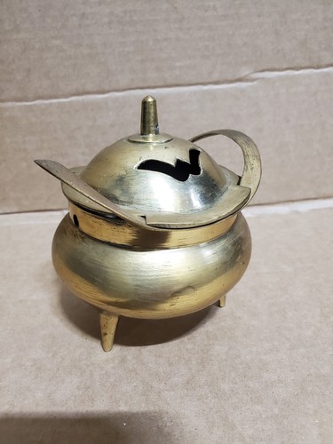 Vintage chinese brass tripod - chinese,