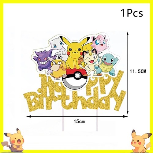 Pokemon cake topper - pokemon, anime