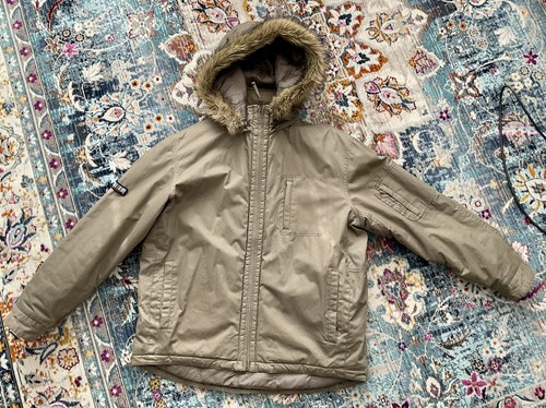 Mens next parka coat faux - mens,
